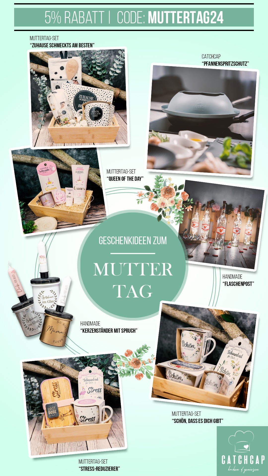 CATCHCAP Muttertag Flyer