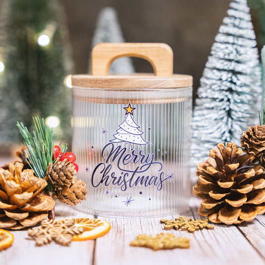 Weihnachtsplätzchen Glas