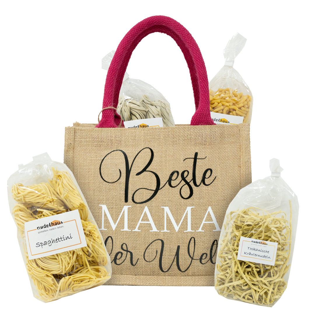 Geschenktasche-Nudel