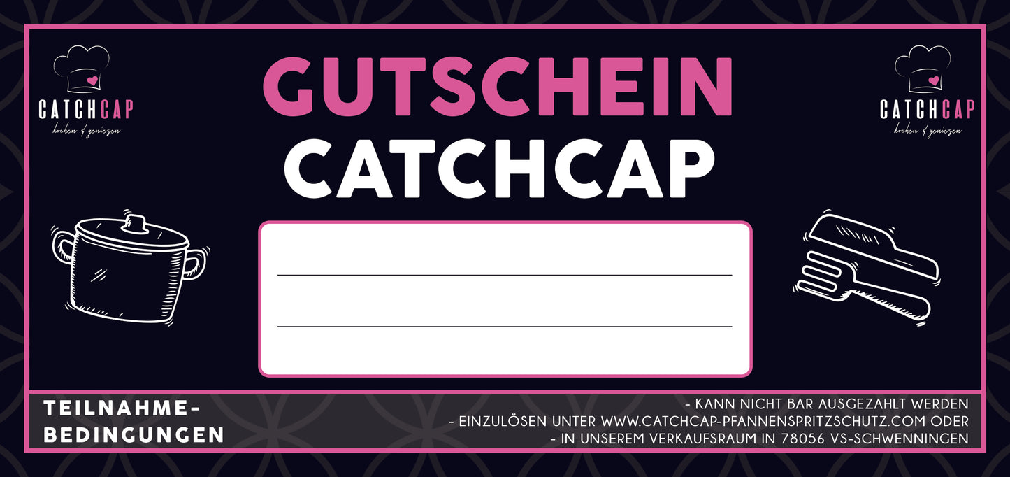 "CATCHCAP" Geschenkgutschein zum verschenken