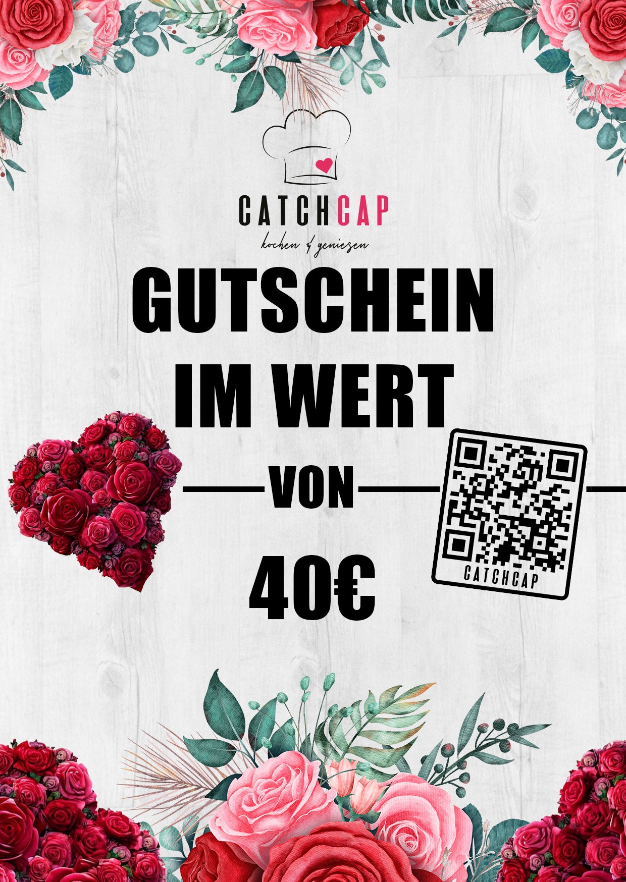 "CATCHCAP" Gutschein im Wert von 40€