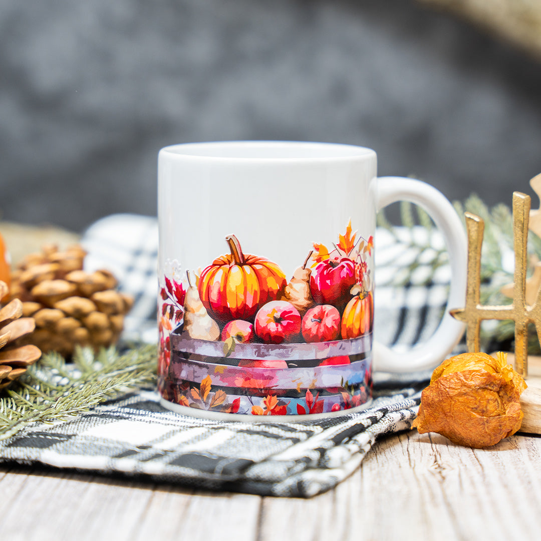 Kaffeetassen Herbst