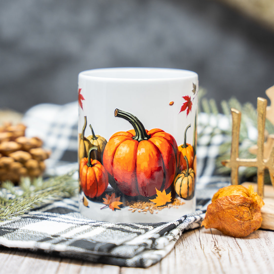 Kaffeetassen Herbst