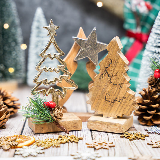 Weihnachtliche Deko-Sets