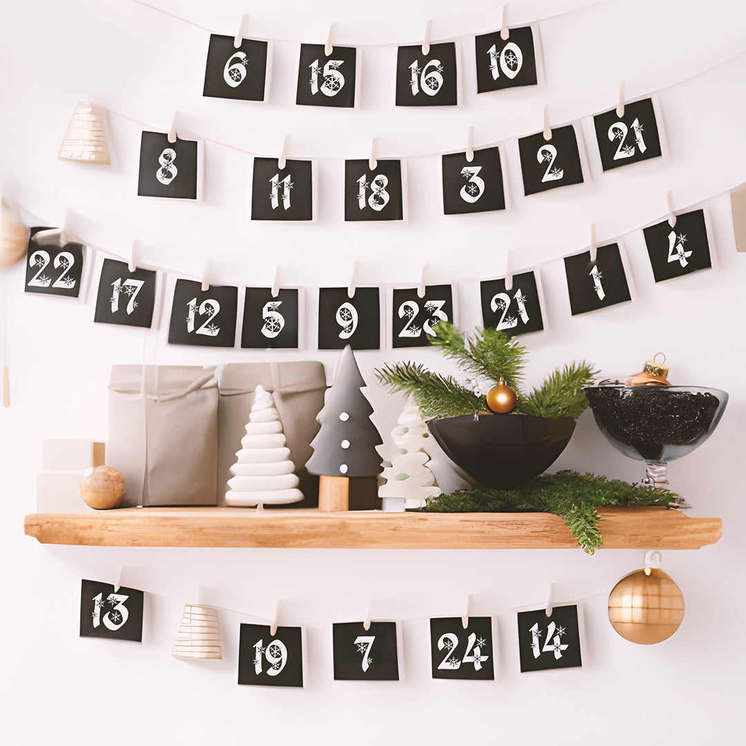 Bild eines Wandweihnachtskalenders