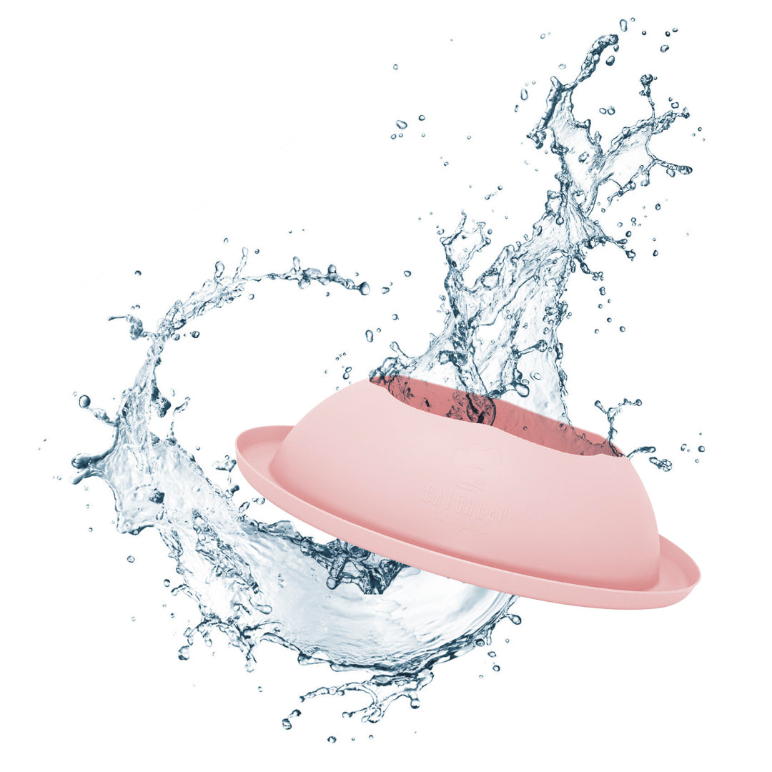 "CATCH CAP" Der Pfannen Spritzschutz mit 28 cm "Rosa"