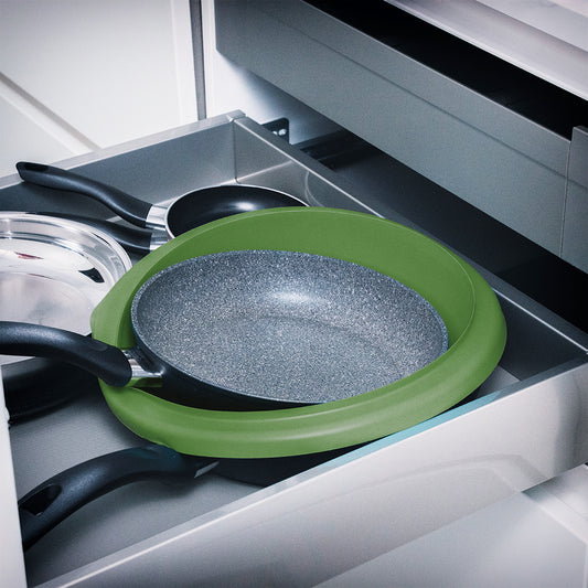 "CATCH CAP" Der Pfannen Spritzschutz mit 28 cm "Grün"