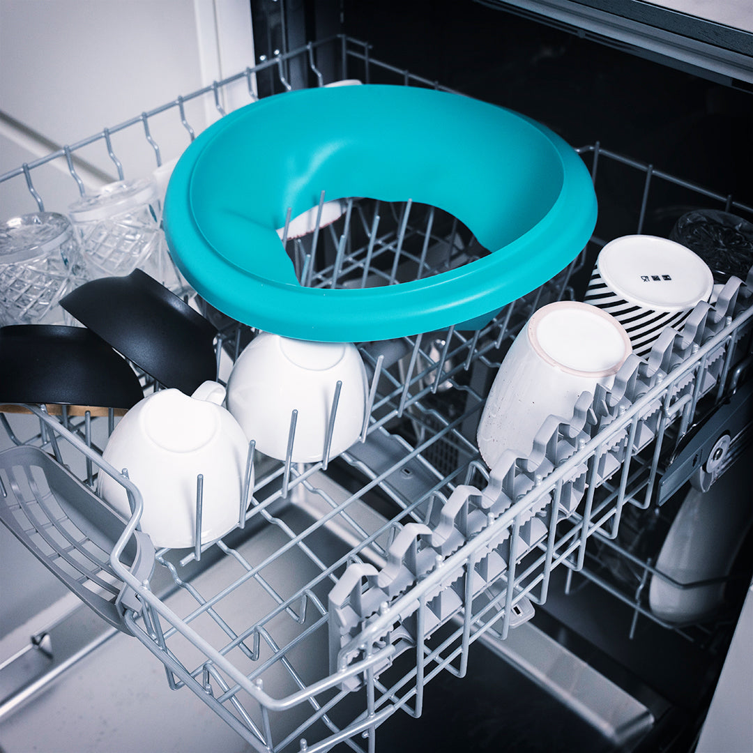 "CATCH CAP" Der Pfannen Spritzschutz mit 28 cm "Blau"