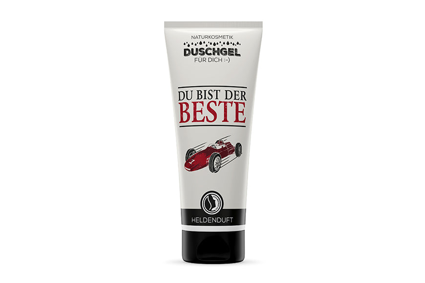 Duschgel mit Design Du bist der Beste