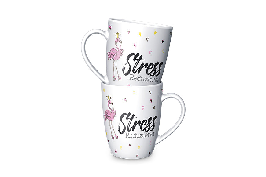 Kaffeetasse mit Design Stressreduzierer