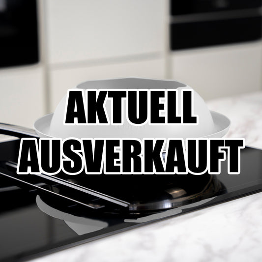 "CATCH CAP" Der Pfannen Spritzschutz mit 28 cm "Weiß"