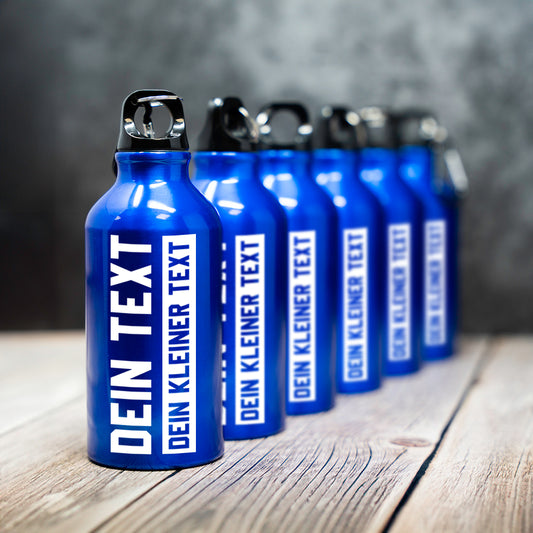 Aluminium Trinkflasche individuell