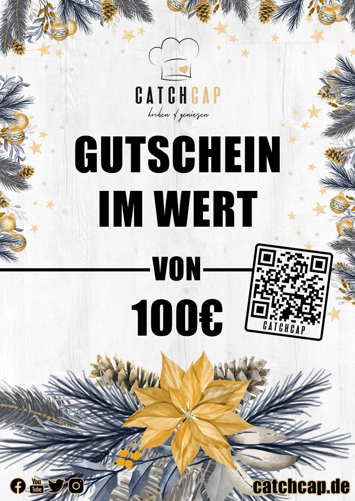 "CATCHCAP" Geschenkgutschein zum verschenken