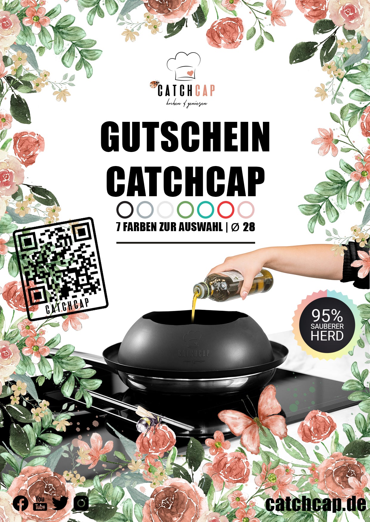 Gutschein für CATCHCAP Frühlingsdesign