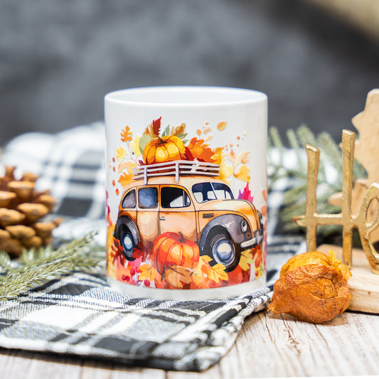 Kaffeetassen Herbst