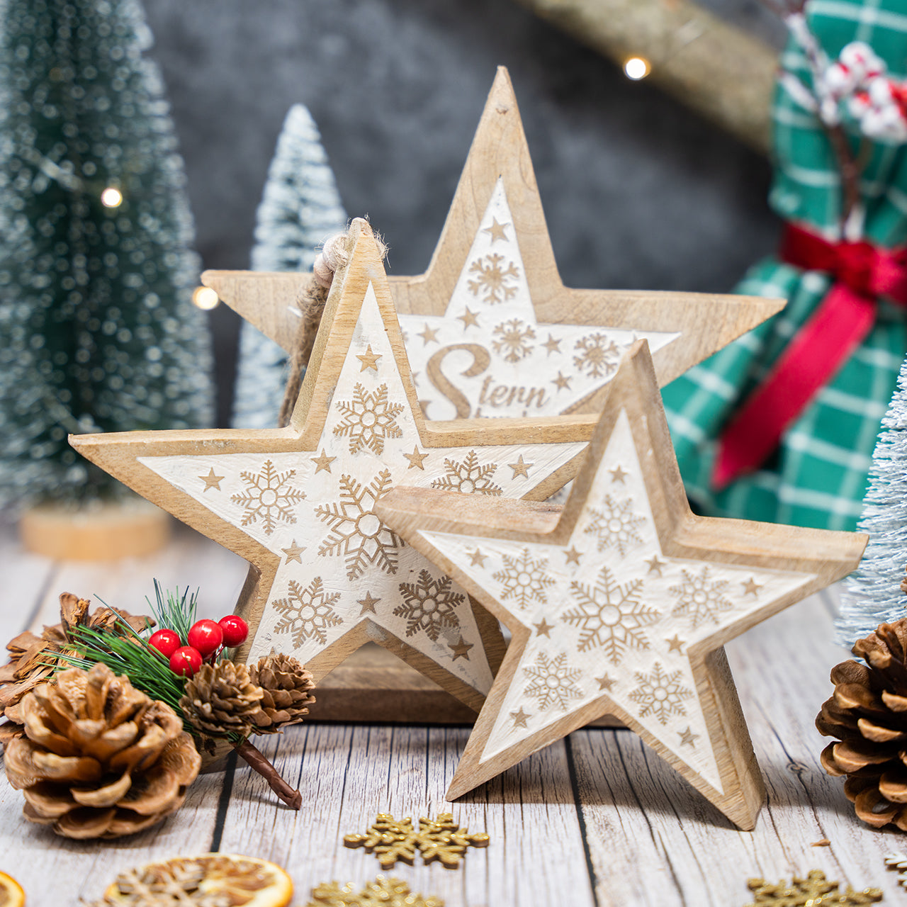 Weihnachtliche Deko-Sets