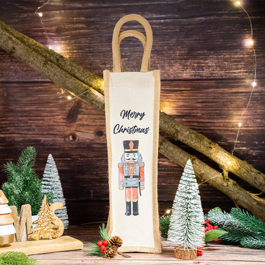 Jutetasche für Flaschen