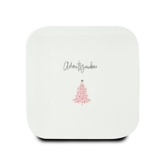 Teller mit Motiv "Adventszauber"